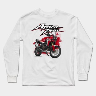 Africa Twin 1100 - Red Long Sleeve T-Shirt